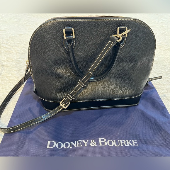 Dooney & Bourke Signature Zip Zip Satchel - Picture 4 of 9